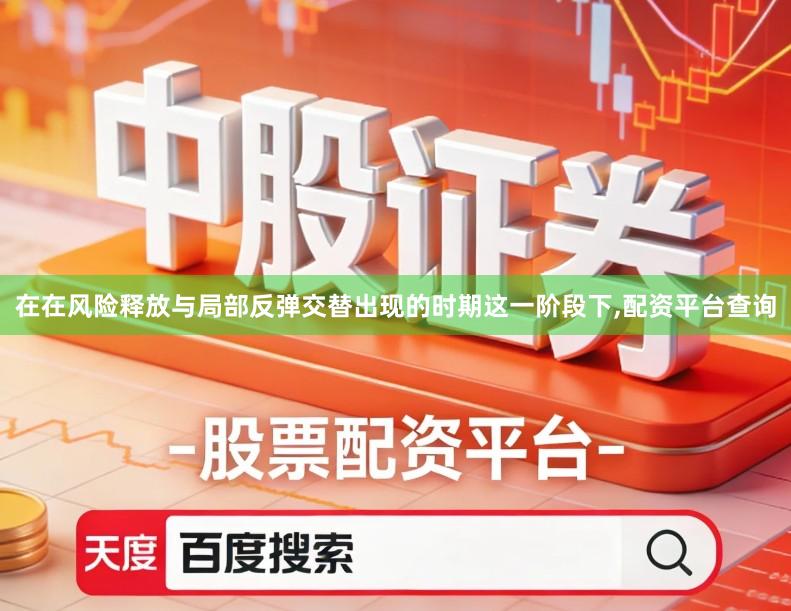 在在风险释放与局部反弹交替出现的时期这一阶段下,配资平台查询