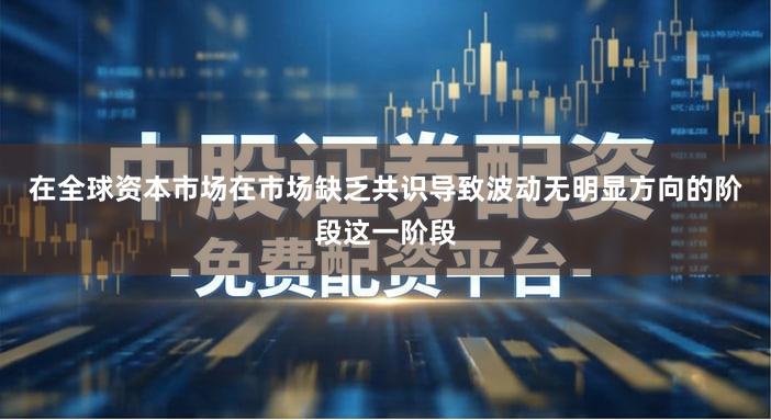 在全球资本市场在市场缺乏共识导致波动无明显方向的阶段这一阶段